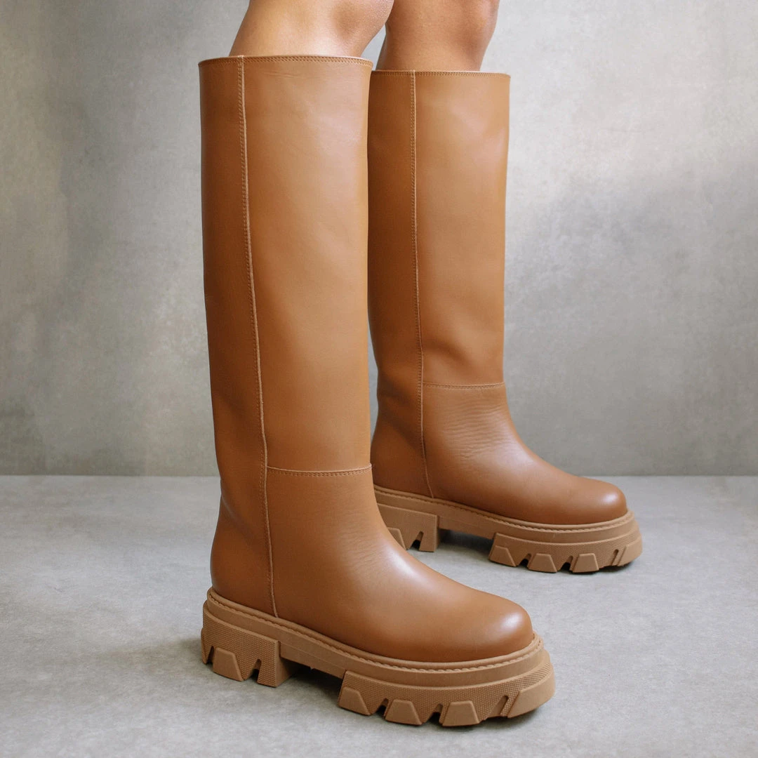 ALOHAS Shoes Katiuska Camel 3 ALOHAS Shoes Katiuska Camel