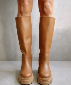 ALOHAS Shoes Katiuska Camel 10 ALOHAS Shoes Katiuska Camel