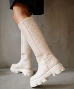 ALOHAS Katiuska Goal Digger Ivory Shoes