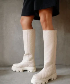 ALOHAS Katiuska Goal Digger Ivory Shoes