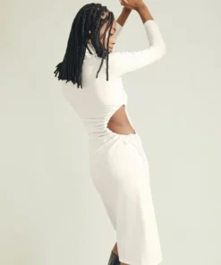 ALOHAS Knockout Dress Ivory