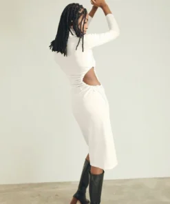 ALOHAS Knockout Dress Ivory