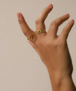 ALOHAS Labyrinth Ring Gold