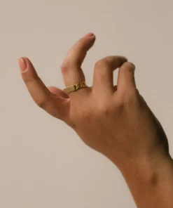 ALOHAS Labyrinth Ring Gold