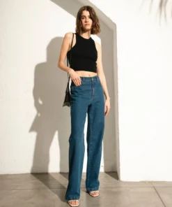 ALOHAS Clothing Lift Top Black