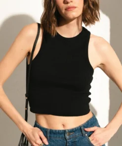 ALOHAS Clothing Lift Top Black