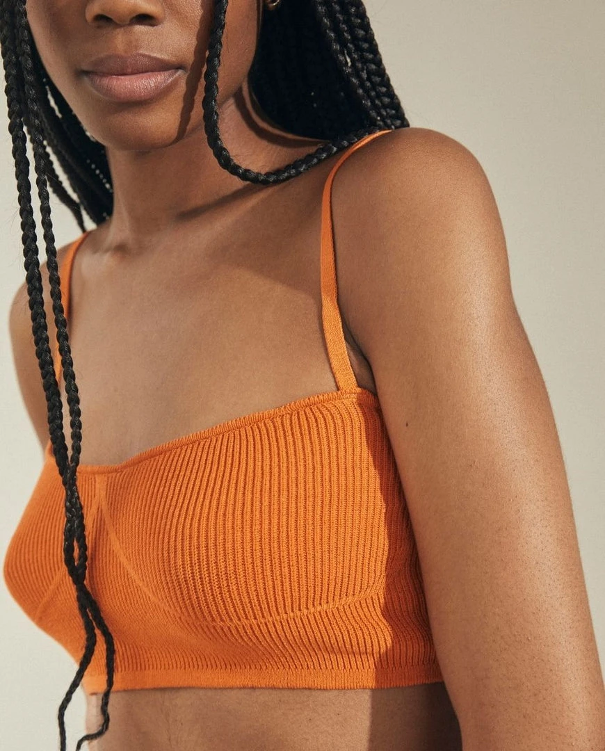 ALOHAS Limelight Top Clementine Orange Clothing 4 ALOHAS Limelight Top Clementine Orange Clothing