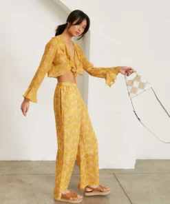 ALOHAS Linn Freesia Mellow Yellow Clothing