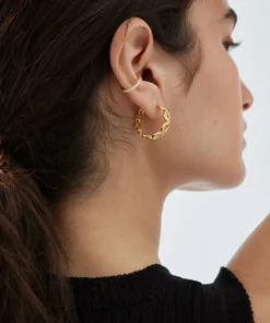 ALOHAS Accessories Loop Earcuff Gold