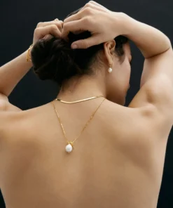 ALOHAS Loosen Up Necklace Gold 16 ALOHAS Loosen Up Necklace Gold