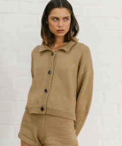 ALOHAS Loyal Cardigan Camel