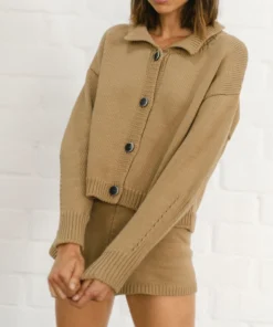 ALOHAS Loyal Cardigan Camel