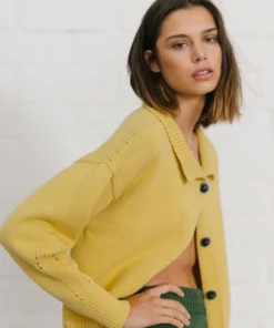 ALOHAS Clothing Loyal Cardigan Yellow