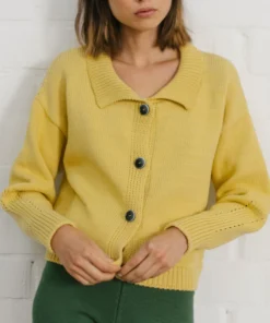 ALOHAS Clothing Loyal Cardigan Yellow