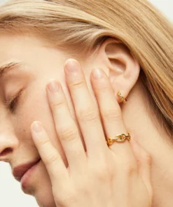 ALOHAS Lyra Earrings Gold Accessories