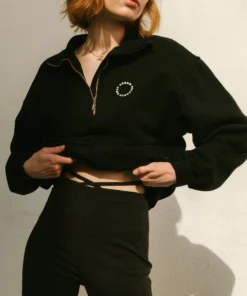 ALOHAS Macchiato Sweatshirt Black Clothing