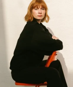 ALOHAS Macchiato Sweatshirt Black Clothing