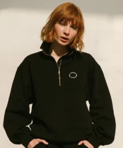 ALOHAS Macchiato Sweatshirt Black Clothing