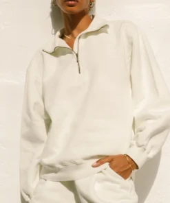 ALOHAS Clothing Macchiato Sweatshirt Ivory