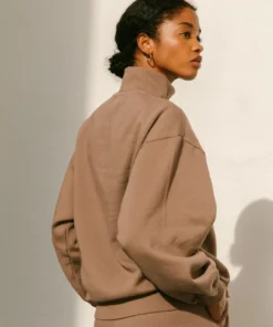 ALOHAS Clothing Macchiato Sweatshirt Nutmeg Brown