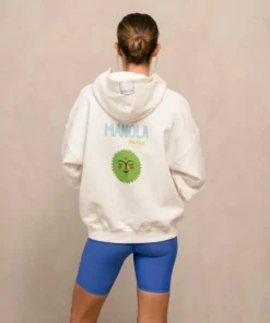 TheManola Manola Beach By Belen Hoodie Avorio
