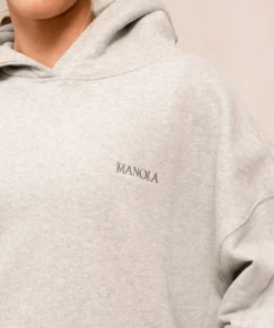 TheManola Manola Beach By Belen Hoodie Grey Melange