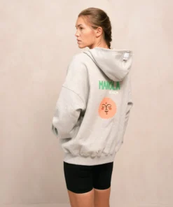 TheManola Manola Beach By Belen Hoodie Grey Melange