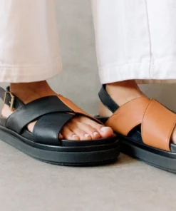 ALOHAS Marshmallow Bicolor Black Tan