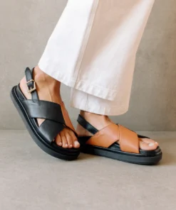 ALOHAS Marshmallow Bicolor Black Tan