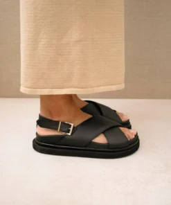 ALOHAS Marshmallow Cactus Black Shoes