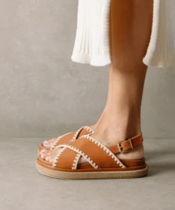 ALOHAS Marshmallow Crochet Tan Ivory