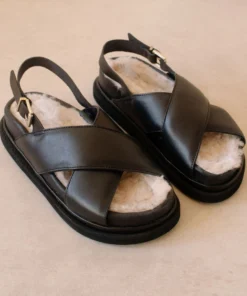 ALOHAS Marshmallow Furry Black 11 ALOHAS Marshmallow Furry Black