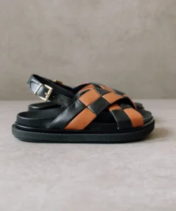 ALOHAS Marshmallow Scacchi Black Tan Shoes