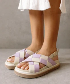 ALOHAS Marshmallow Scacchi Ivory Mauve 16 ALOHAS Marshmallow Scacchi Ivory Mauve