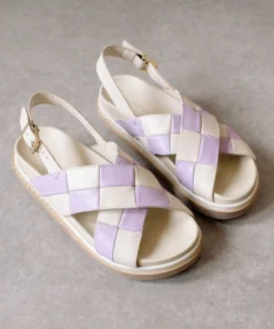 ALOHAS Marshmallow Scacchi Ivory Mauve 20 ALOHAS Marshmallow Scacchi Ivory Mauve