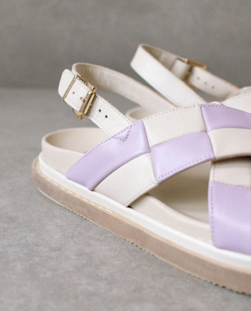 ALOHAS Marshmallow Scacchi Ivory Mauve 11 ALOHAS Marshmallow Scacchi Ivory Mauve