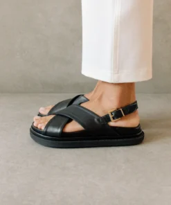 ALOHAS Marshmallow Total Black Shoes