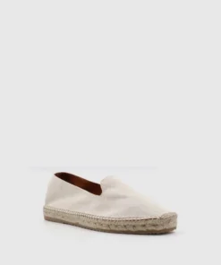 Alohas Shoes Store 27 Åpoint Men Espadrilles Canvas Off White