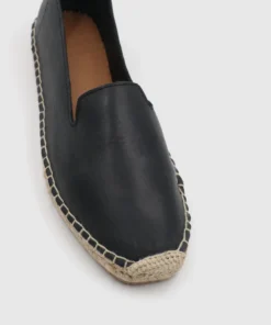 Åpoint Men Espadrilles Leather Black Shoes