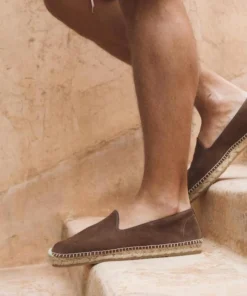 Åpoint Men Espadrilles Suede Brown Shoes 8 Åpoint Men Espadrilles Suede Brown Shoes