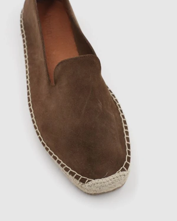 Åpoint Men Espadrilles Suede Brown Shoes 5 Åpoint Men Espadrilles Suede Brown Shoes