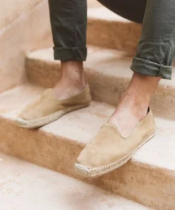 Åpoint Men Espadrilles Suede Sand