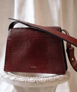 ALOHAS Accessories Meridiem Mahogany Croco