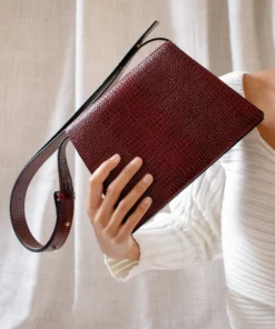 ALOHAS Accessories Meridiem Mahogany Croco