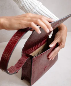 ALOHAS Accessories Meridiem Mahogany Croco