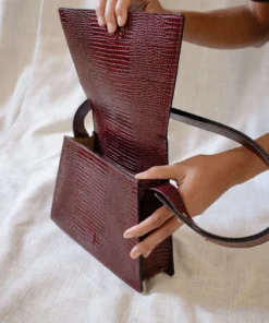 ALOHAS Accessories Meridiem Mahogany Croco