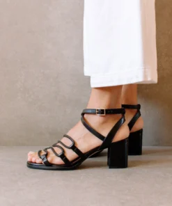 SVEGAN Mick Black Sandals Shoes