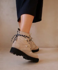 Alohas Shoes Store 5 ALOHAS Boots Miles Warm Sand Beige