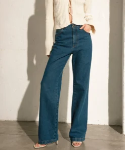 ALOHAS Clothing Monday Deep Blue Jeans