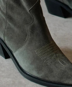 ALOHAS Shoes Mount Suede Pine Grove Green